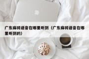 广东麻将语音在哪里听到（广东麻将语音在哪里听到的）
