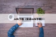 ndk下载（安卓ndk下载）