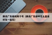 腾讯广东麻将两个号（腾讯广东麻将怎么邀请好友一起玩）